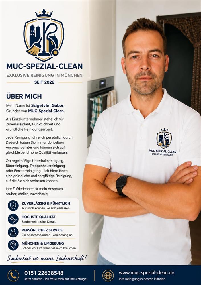  Gábor Szigetvári, Gründer von MUC-Spezial-Clean